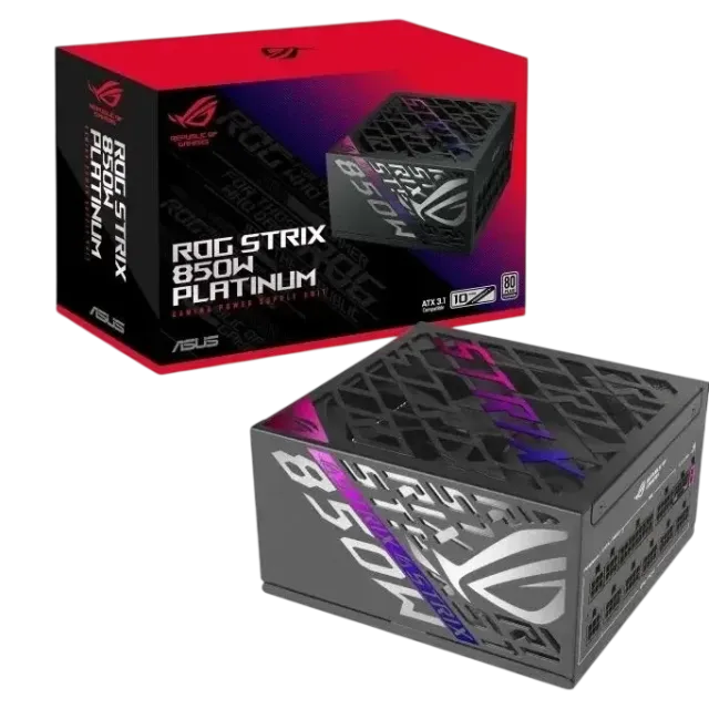 Блок питания ASUS 850W ROG-STRIX-850P-GAMING (90YE00W2-B0NA00) 16 Pin (PCIe 5.0 Connector Cable Details) купить! 
