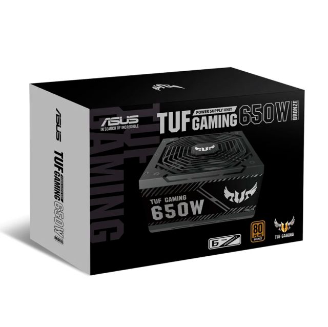 Блок питания 650W ASUS TUF-GAMING-650B / 80 PLUS Bronze (TUF-GAMING-650B) купить! 