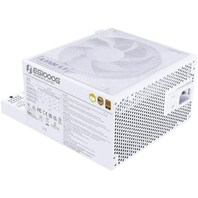 Блок питания Lian Li 1000W EG1000G White (G9P.EG1000G.WH00.RU) 16 Pin (PCIe 5.0 Connector Cable Details) купить! 