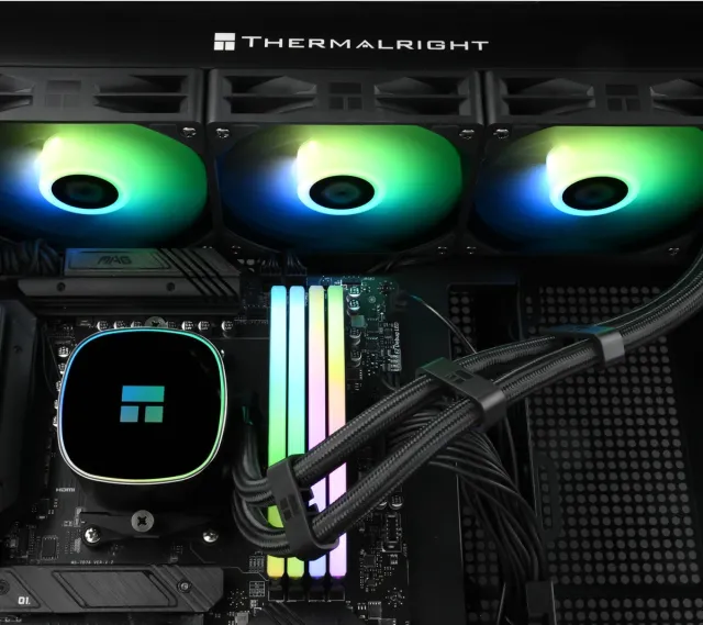 Система водяного охлаждения Thermalright Frozen Horizon 360 ARGB Black V2 (TRFH360ABV2) купить! 