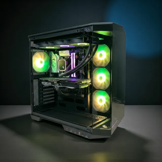 Игровой компьютер 990299 (Core Ultra 7 265KF 3,9 ГГц/Intel Z890/96 ГБ DDR5 6 ГГц/1024 ГБ/RTX 5070 Ti 16 ГБ/Wi-Fi/1000W/MSI MAG Pano 100R PZ Black) - купить по выгодной цене!