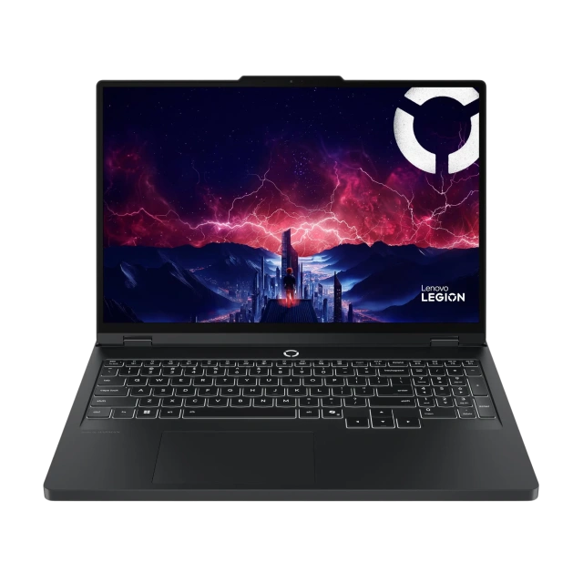 Ноутбук Legion Pro 5 16ADR10 (AMD Ryzen 9 8945HX/16" 2560x1600 240Hz/32Gb/1Tb SSD/NVIDIA GeForce RTX 5060 8Gb/Wi-Fi/Bluetooth/Win 11 Pro) 83LT000EUS32, Black - фото