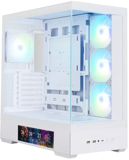 Компьютерный корпус Zalman P40 DS White ARGB купить! 