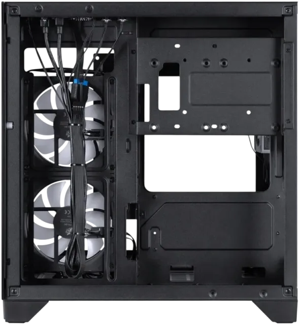 Компьютерный корпус 1STPLAYER MEGAVIEW MV5-TP ARGB Black (MV5-TP-BK-2FC7R-1FC7) купить! 