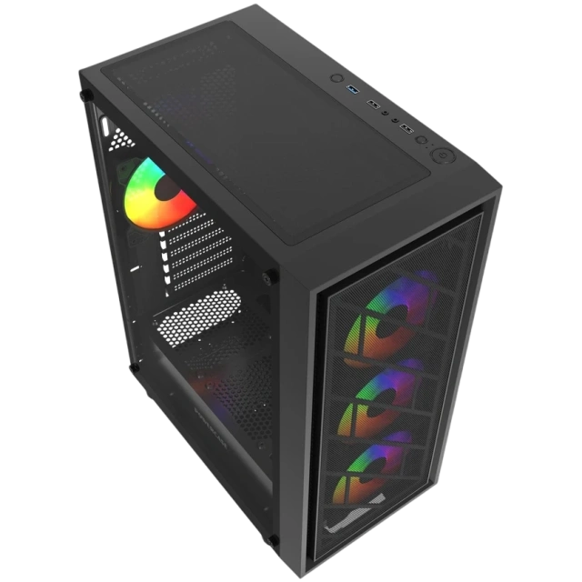 Компьютерный корпус Powercase Mistral EA16 TG FRGB Black (CMAEA16-L4) купить! 