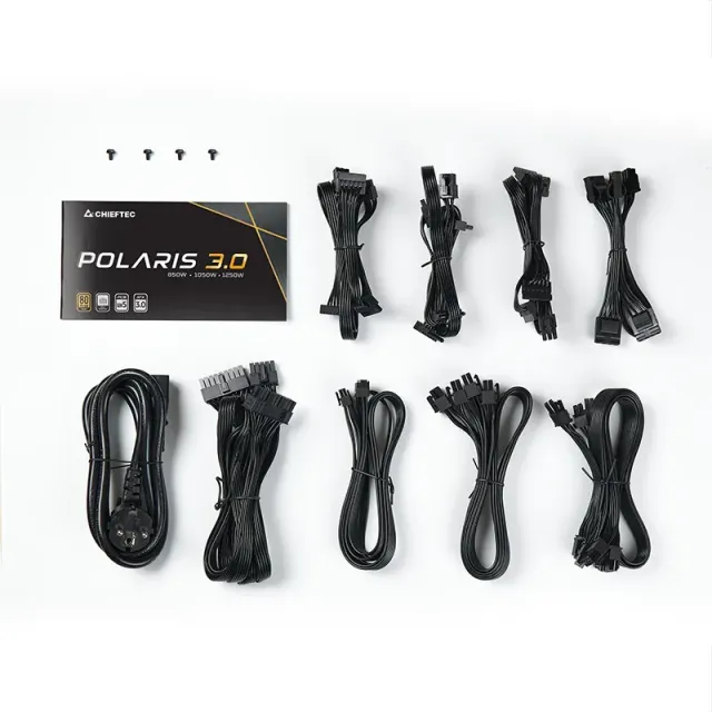 Блок питания Chieftec 1050W POLARIS 3.0 (PPS-1050FC-A3) купить! 