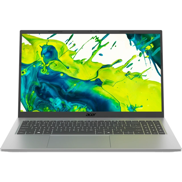 Ноутбук ACER Aspire Go 15 AG15-44P-R4MFW11P (AMD Ryzen 5 7430U/15.6" FHD/16Gb/512Gb SSD/AMD Radeon/Bluetooth,WI-FI/Win 11 Pro) Серый - фото