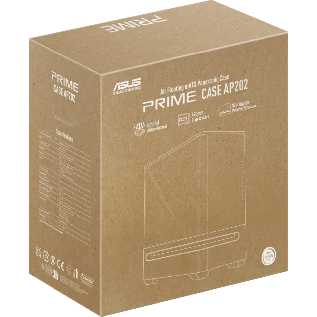 Компьютерный корпус ASUS PRIME AP202 TG ARGB Black (90DC00P0-B19000) купить! 