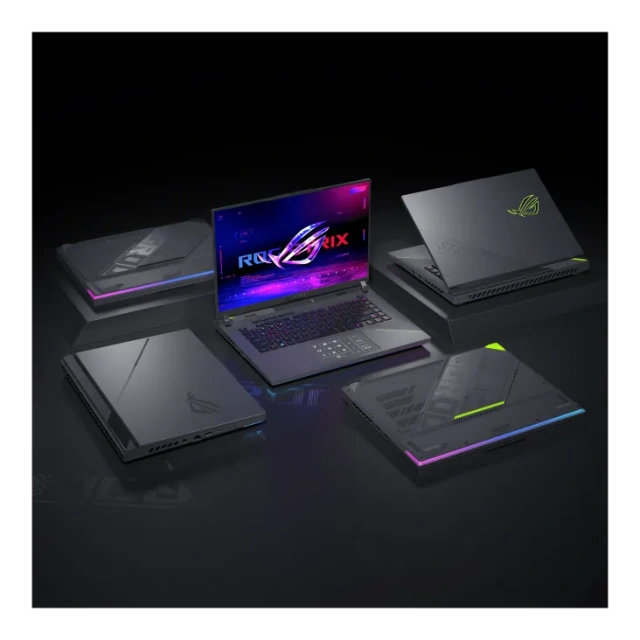 Ноутбук Asus ROG Strix G614PR (AMD Ryzen 9 8940HX/16"/1920x1200/32GB/1024GB SSD/GeForce RTX 5070 Ti 12GB/Win 11 H) Grey - фото