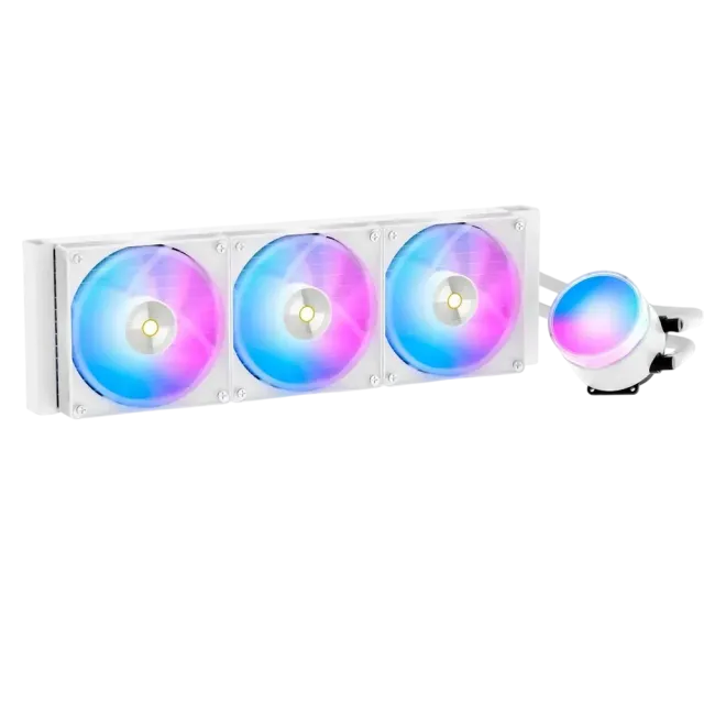 Система водяного охлаждения Ocypus 360mm  Delta L360 WH ARGB White купить! 