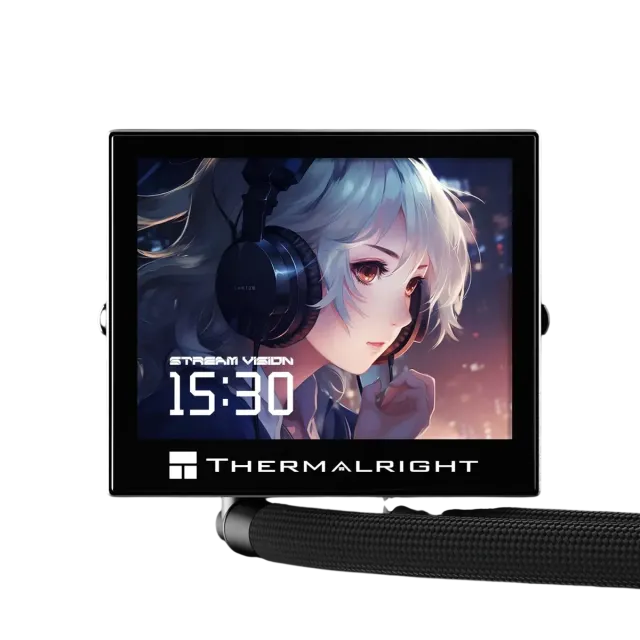 Система жидкостного охлаждения для процессора Thermalright Stream Vision 360 Black (TRSV360B) купить! 