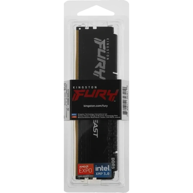 Оперативная память 16 Gb 5600 MHz Kingston FURY Beast EXPO Black (KF556C36BBE-16) купить! 