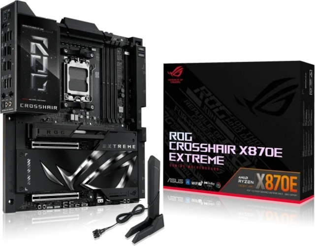 Материнская плата ASUS ROG CROSSHAIR X870E EXTREME WIFI 7 (90MB1LB0-M0EAY0) купить! 