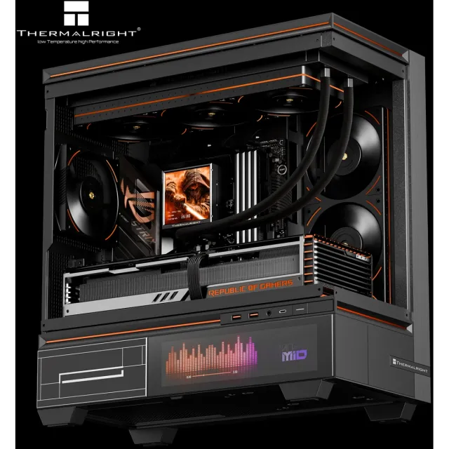 Система жидкостного охлаждения для процессора Thermalright Peerless Vision 360 UB ARGB Black (TRPV360UBAB) купить! 