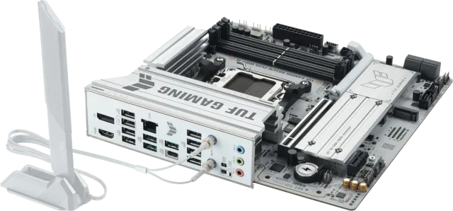 Материнская плата ASUS TUF GAMING B850M-PLUS WIFI7 White (90MB1MD0-M0EAY0) купить! 