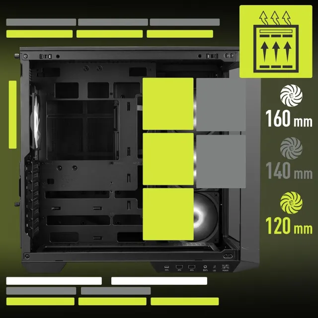 Компьютерный корпус MSI MAG Pano 100R PZ Black (306-7G26R21-HH9) купить! 
