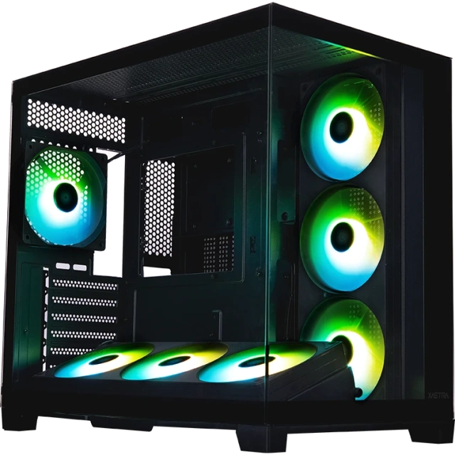 Компьютерный корпус XASTRA QW500 7ARGB-FC-C6-UC Black (QW500-2FA36A-1FC12-C6-UC) купить! 