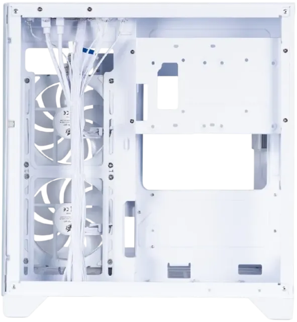 Компьютерный корпус 1STPLAYER MEGAVIEW MV5-TP ARGB White (MV5-TP-WH-2FC7R-W-1FC7-W) купить! 