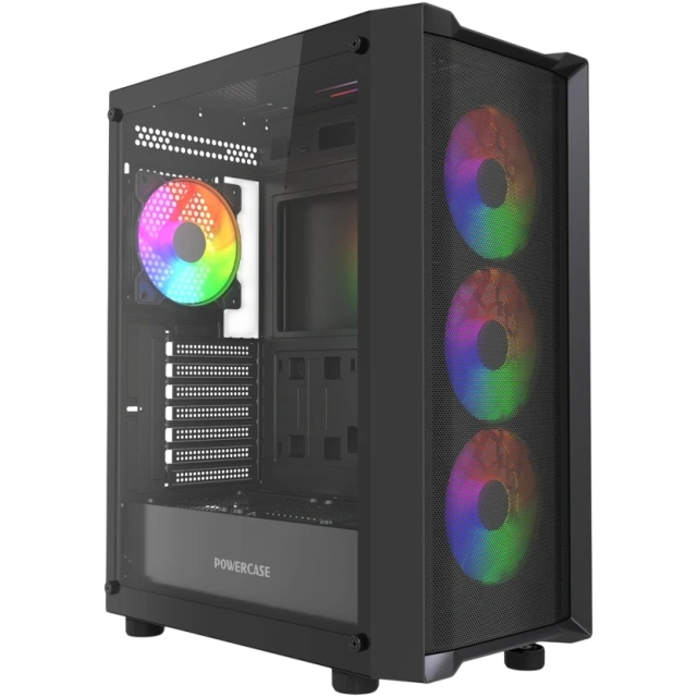 Компьютерный корпус Powercase Mistral EA19 TG ARGB Black (CMAEA19-A4) купить! 