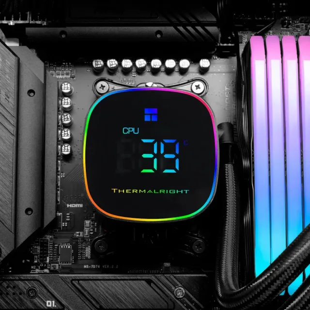 Система водяного охлаждения Thermalright Frozen Horizon 360 Digital ARGB Black (TRFH360DAB) купить! 
