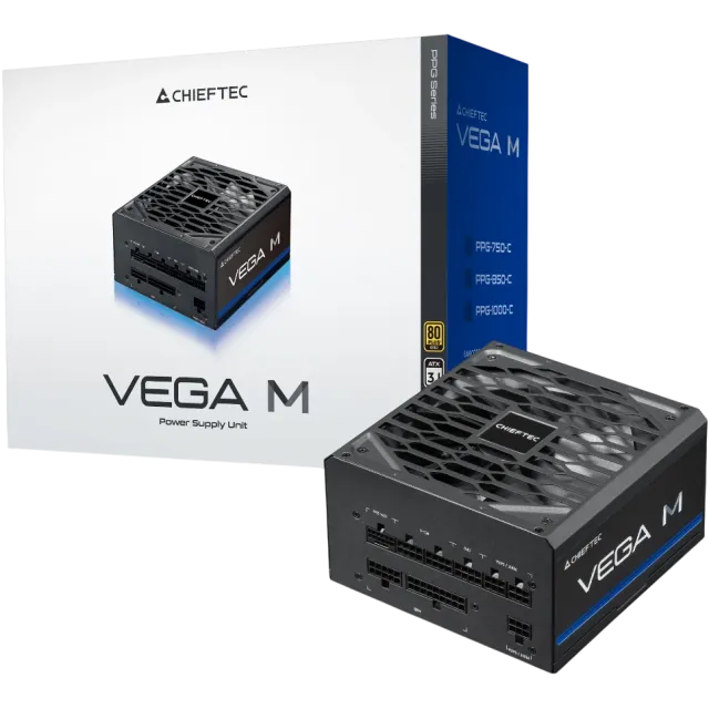 Блок питания Chieftec 1000W Vega M (PPG-1000-C) 16 Pin (PCIe 5.0 Connector Cable Details) купить! 