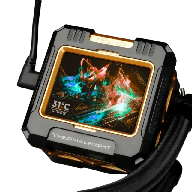 Система водяного охлаждения Thermalright Frozen Warframe 420 ARGB Black (TRFW420AB) купить! 