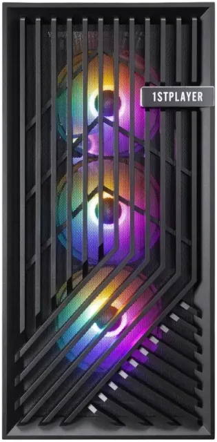 Компьютерный корпус 1STPLAYER FD8 FRGB Black (FD8-BK-4F1) купить! 