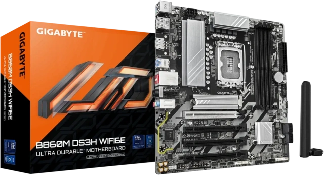 Материнская плата Gigabyte B860M DS3H WIFI6E купить! 