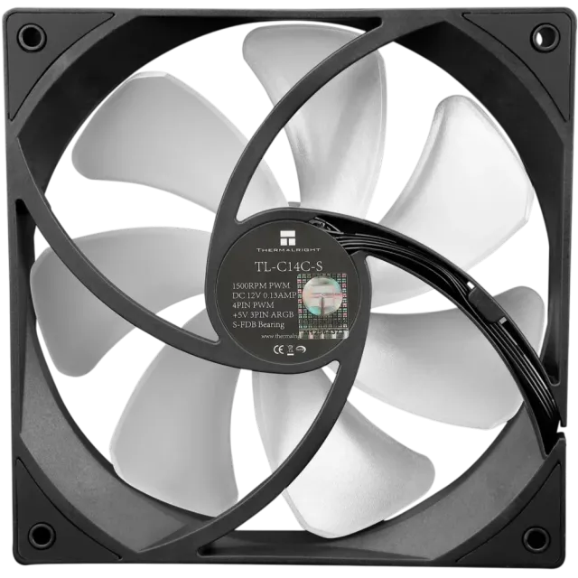 Вентилятор для корпуса Thermalright TL-C14C-S ARGB (TRTLC14CS) купить! 