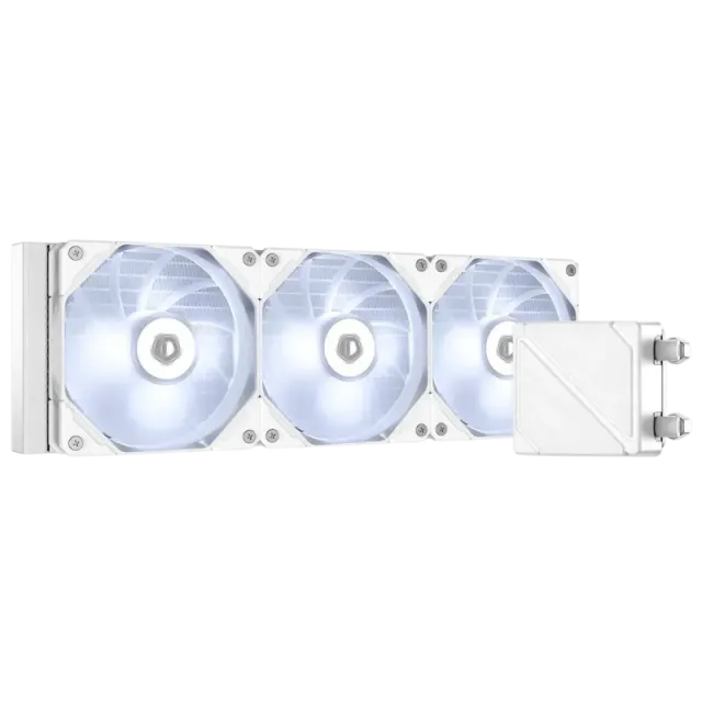 Система водяного охлаждения ID-Cooling DASHFLOW 360 BASIC WHITE LED купить! 