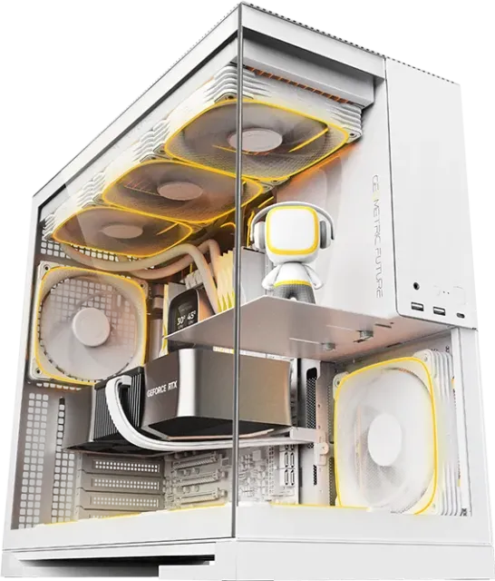 Компьютерный корпус Geometric Future Model 5 White (1AM5WKWT00100) (GF_M5-W) купить! 