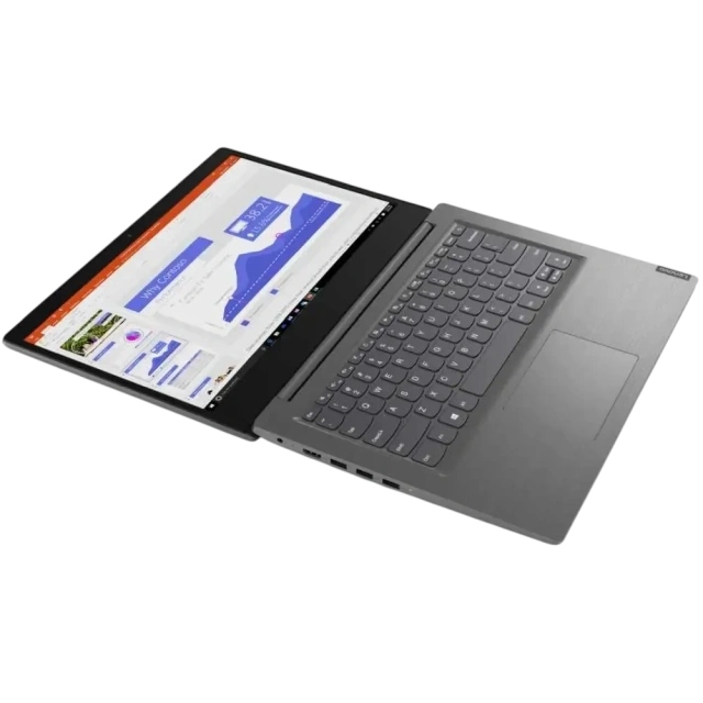 Ноутбук Lenovo V14-IIL (Core i7 1065G1 1.3Ghz/14" FHD/8Gb/256Gb SSD/Intel UHD Graphics/Wi-Fi/Bluetooth/Win 10 Pro) Grey - фото