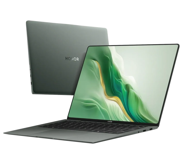 Ноутбук HONOR MagicBook Art 14 2025 (Core Ultra 7 255H/14.6"/3K/OLED/32Gb/4Tb SSD/Win 11 H) 5301APSX Green - фото