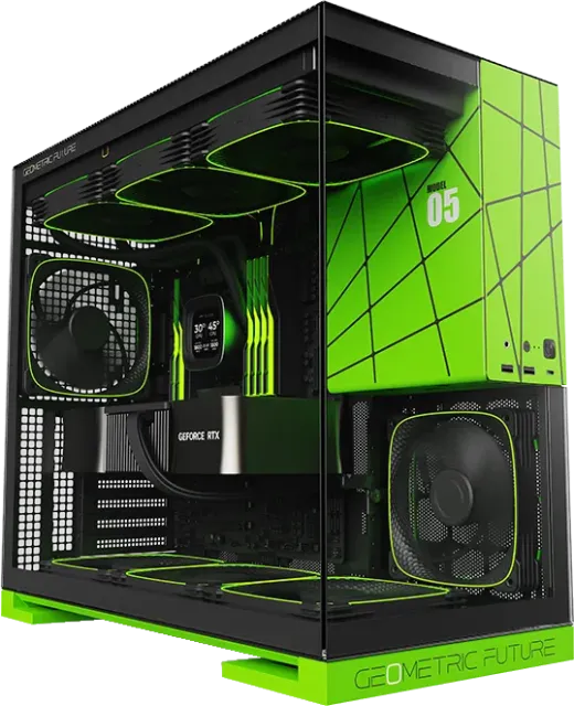 Компьютерный корпус Geometric Future Model 5 NV Style Limited Edition (1AM5WKNV00100) (GF_M5-NV) купить! 