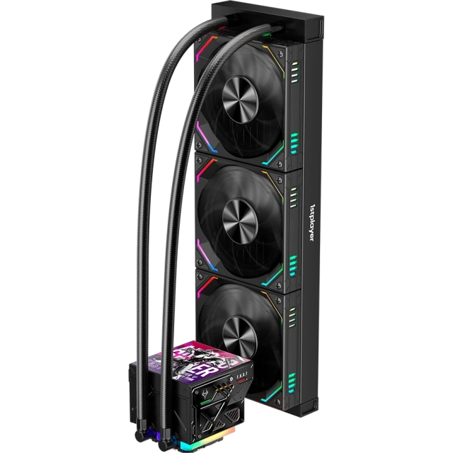 Система жидкостного охлаждения для процессора 1STPLAYER F.A.S.T. FT-360 Black (FT-360-BK) купить! 