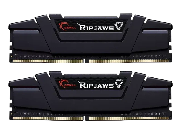 Оперативная память 32 Gb 3600 MHz G.Skill RIPJAWS V Black (F4-3600C16D-32GVKC) купить! 
