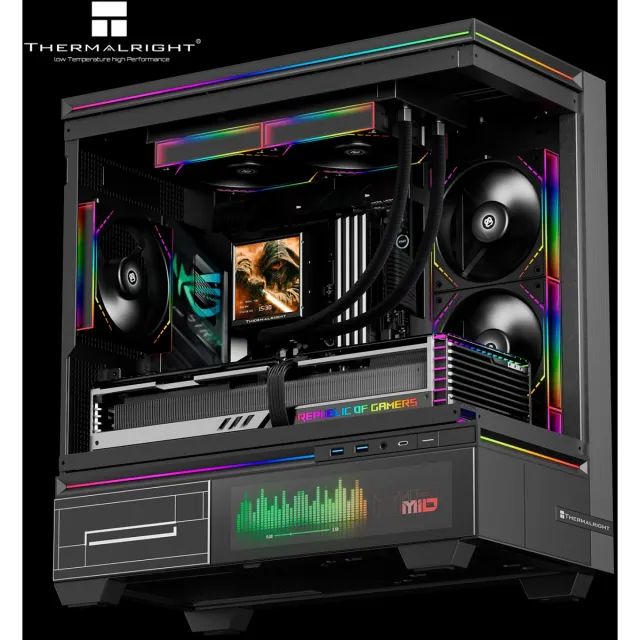 Система жидкостного охлаждения для процессора Thermalright Peerless Vision 240 ARGB Black (TRPV240AB) купить! 