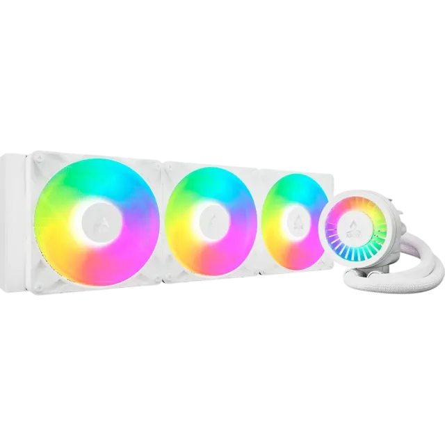 Система жидкостного охлаждения для процессора Arctic Cooling Liquid Freezer III Pro 420 ARGB White (ACFRE00189A) купить! 