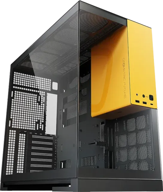 Компьютерный корпус Geometric Future Model 5 Black Yellow (1AM5WKBY00100) (GF_M5-YB) купить! 