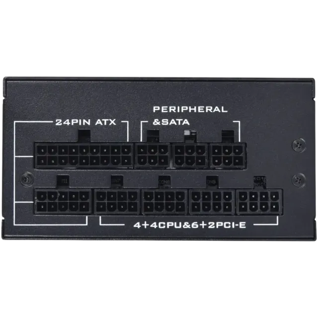Блок питания Lian Li 850W SP850 Black (G89.SP850B.01RU) 16 Pin (PCIe 5.0 Connector Cable Details) купить! 