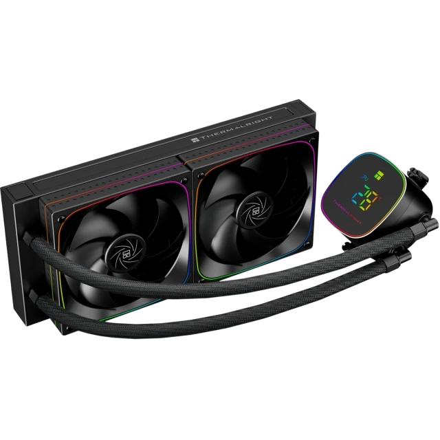 Система жидкостного охлаждения для процессора Thermalright Frozen Horizon 240 Digital ARGB Black (TRFH240DAB) купить! 