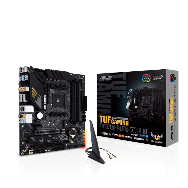 Материнская плата ASUS TUF GAMING B550M-PLUS WIFI II (90MB19Y0-M0EAY0) купить! 