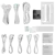 Блок питания Deepcool 650W GAMERSTORM PS650G WH White 16 Pin (PCIe 5.0 Connector Cable Details) купить! 