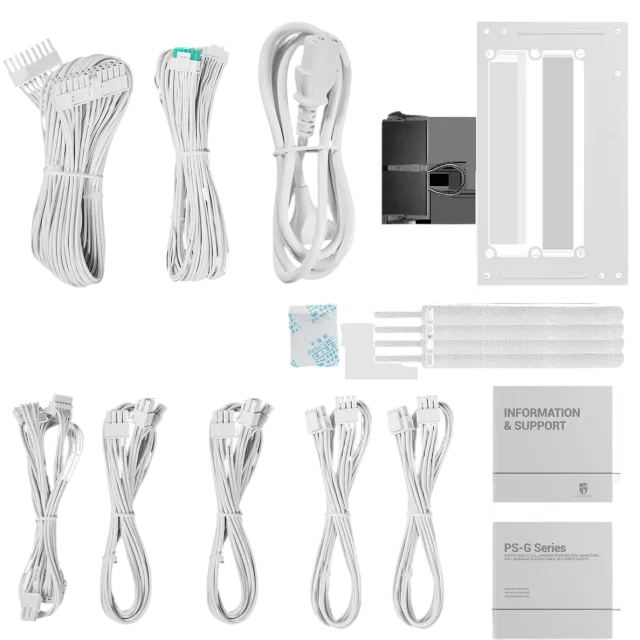 Блок питания Deepcool 650W GAMERSTORM PS650G WH White 16 Pin (PCIe 5.0 Connector Cable Details) купить! 