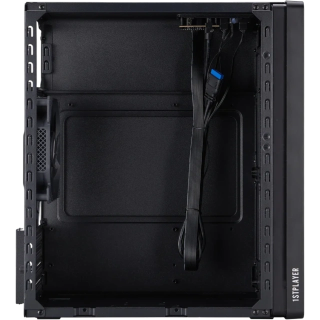 Компьютерный корпус 1STPLAYER WD1 Black (WD1-BK-3F) купить! 