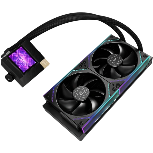 Система жидкостного охлаждения для процессора Thermalright Core Matrix 240 Vision ARGB Black (TRCM240VAB) купить! 