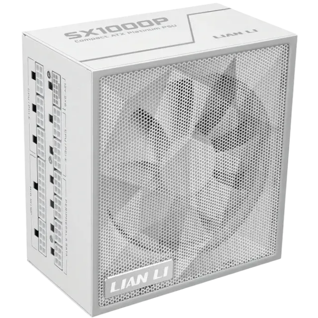 Блок питания Lian Li 1000W SX1000P White (G9P.SX1000P.W000.RU) 16 Pin (PCIe 5.1 Connector Cable Details) купить! 