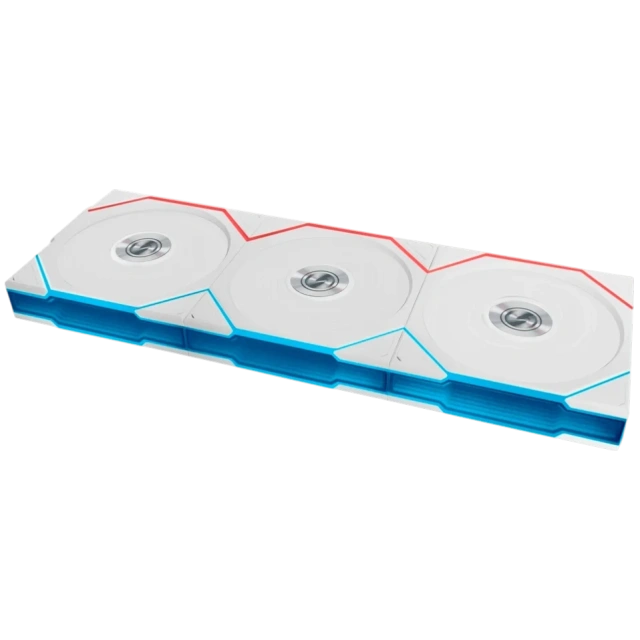 Комплект вентиляторов для корпуса Lian Li UNI FAN TL WIRELESS 120 Reverse Blade 12RTL1W3W WHITE (G99.12RTL1W3W.R0) купить! 