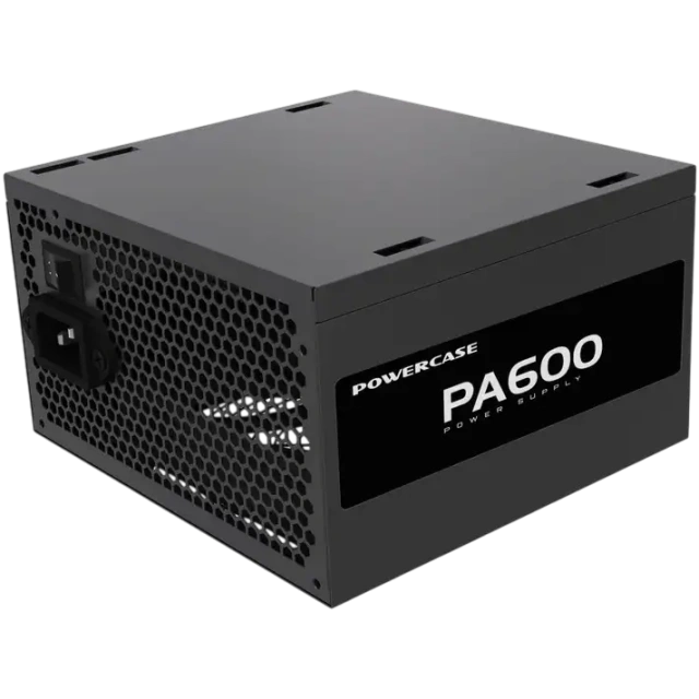 Блок питания Powercase 600W PA600 Black (PA-600SI) купить! 