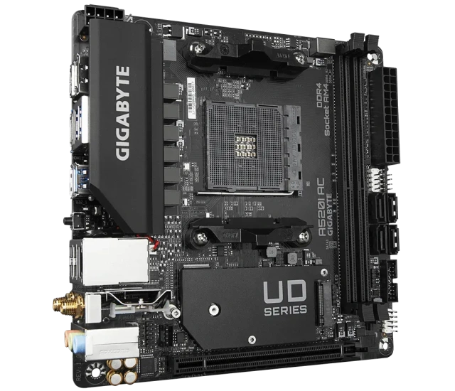 Материнская плата Gigabyte A520I AC купить! 